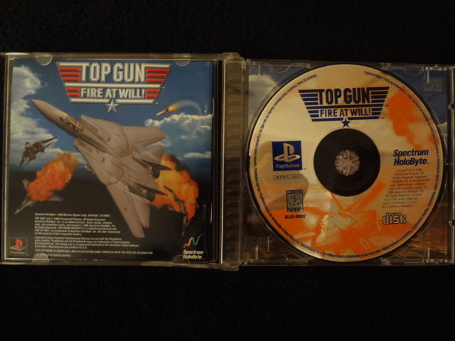 Top Gun Fire At Will Sony PlayStation