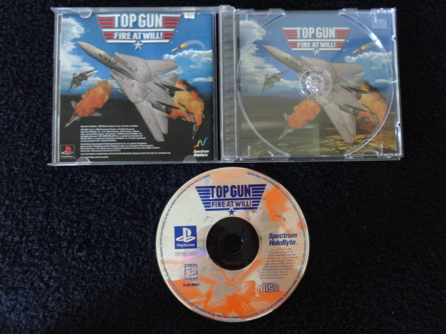Top Gun Fire At Will Sony PlayStation
