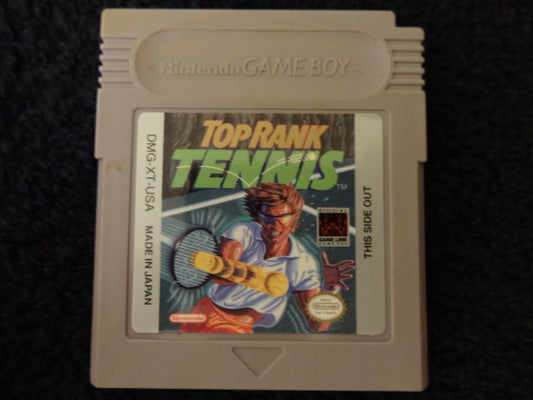Top Rank Tennis Nintendo GameBoy