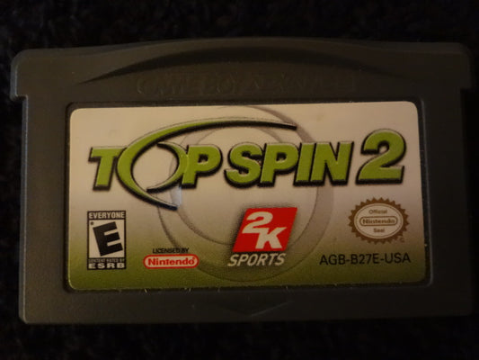 Top Spin 2 Nintendo GameBoy Advance