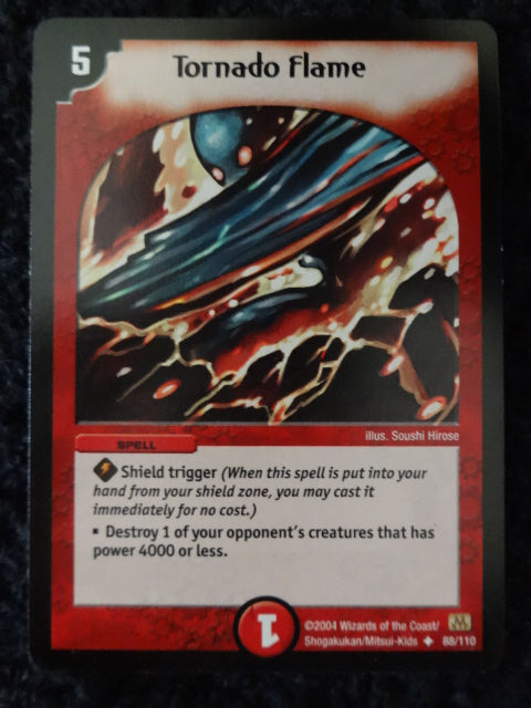 Tornado Flame Duel Masters Trading Card