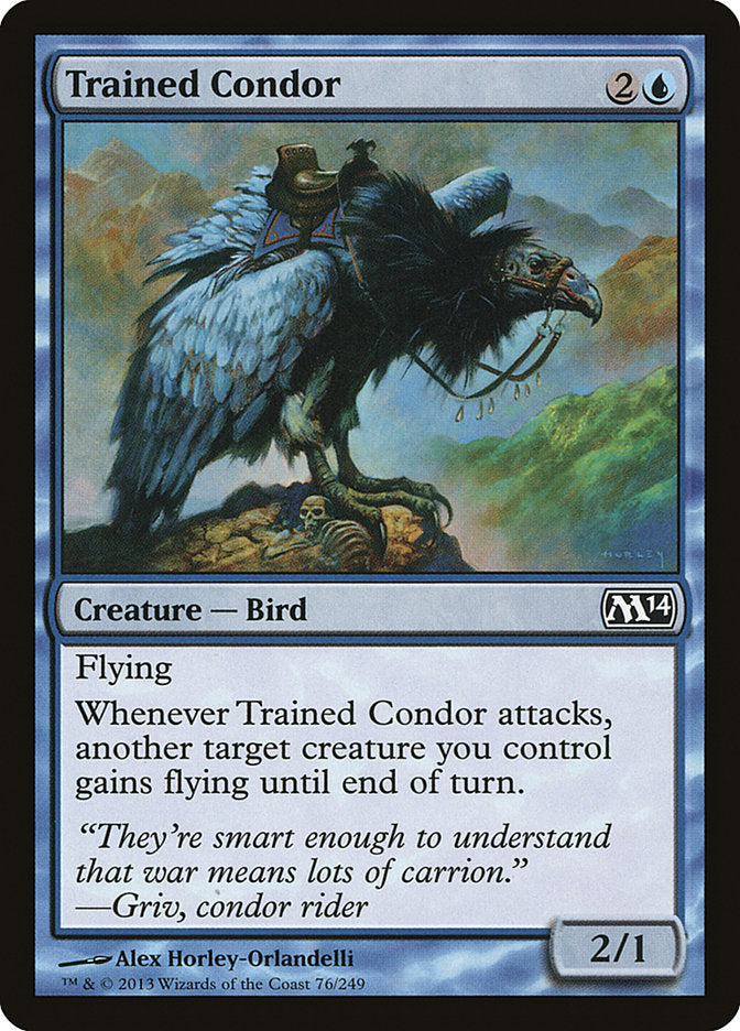 Trained Condor Magic The Gathering Magic 2014 M14
