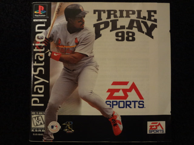 Triple Play 98 Sony PlayStation