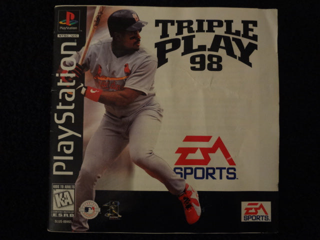 Triple Play '98 Sony PlayStation