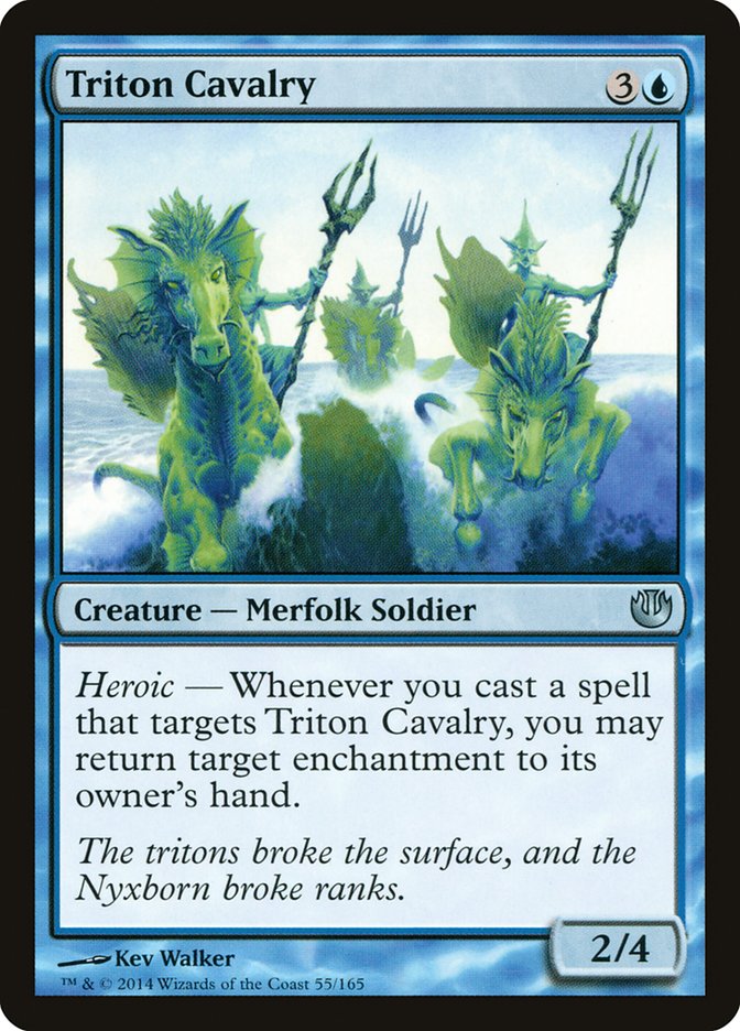 Triton Cavalry Magic The Gathering Journey Into Nyx