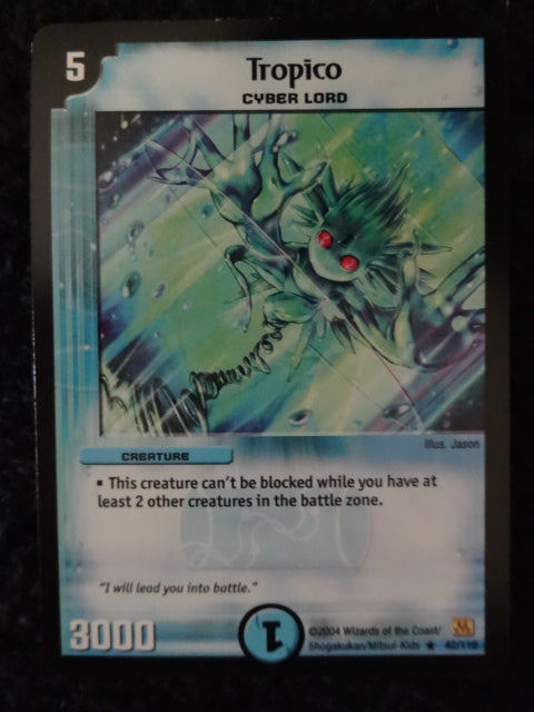 Tropico Duel Masters Trading Card