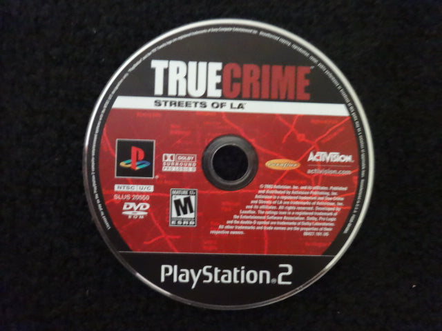 True Crime Streets Of LA Sony PlayStation 2
