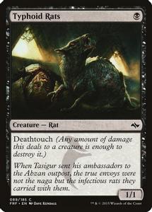 Typhoid Rats Magic The Gathering Fate Reforged
