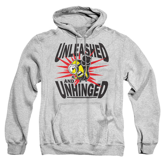 MINIONS : UNLEASHED AND UNHINGED ADULT PULL OVER HOODIE Athletic Heather 2X