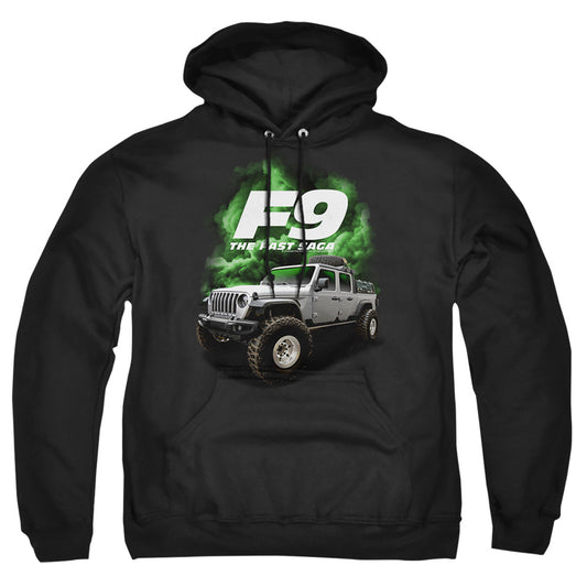 FAST AND THE FURIOUS 9 : TRUCK ADULT PULL OVER HOODIE Black 2X