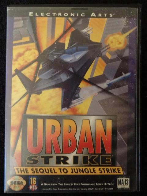 Urban Strike The Sequel To Desert Strike Sega Genesis