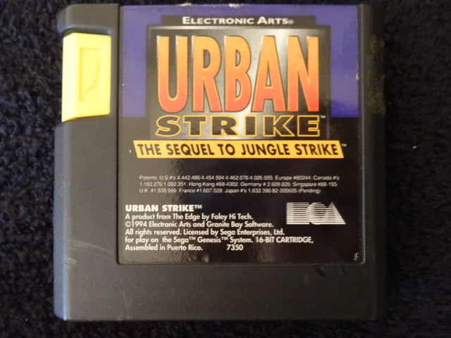 Urban Strike The Sequel To Desert Strike Sega Genesis