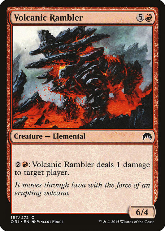 Volcanic Rambler Magic The Gathering Magic Origins