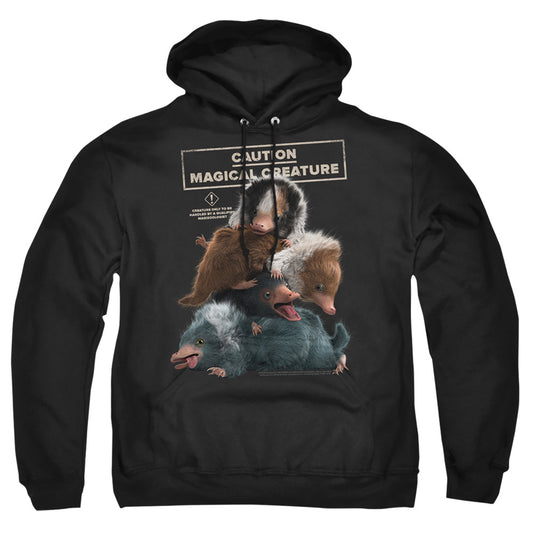 FANTASTIC BEASTS 2 : CUDDLE PUDDLE ADULT PULL OVER HOODIE Black MD
