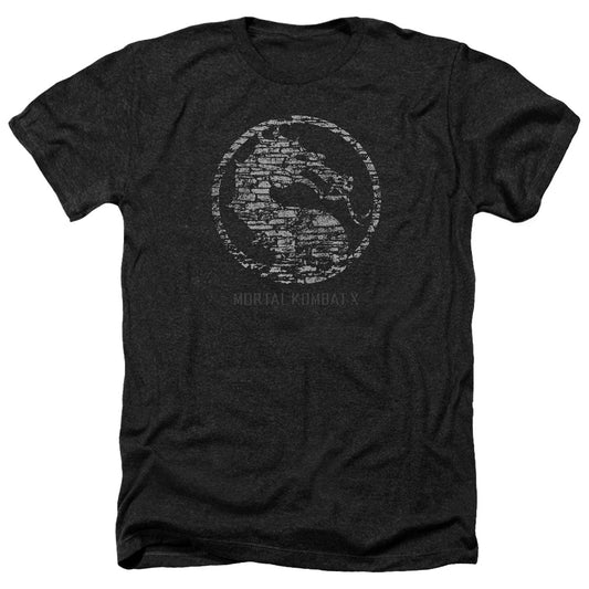 Mortal Kombat X Stone Seal Adult Size Heather Style T-Shirt