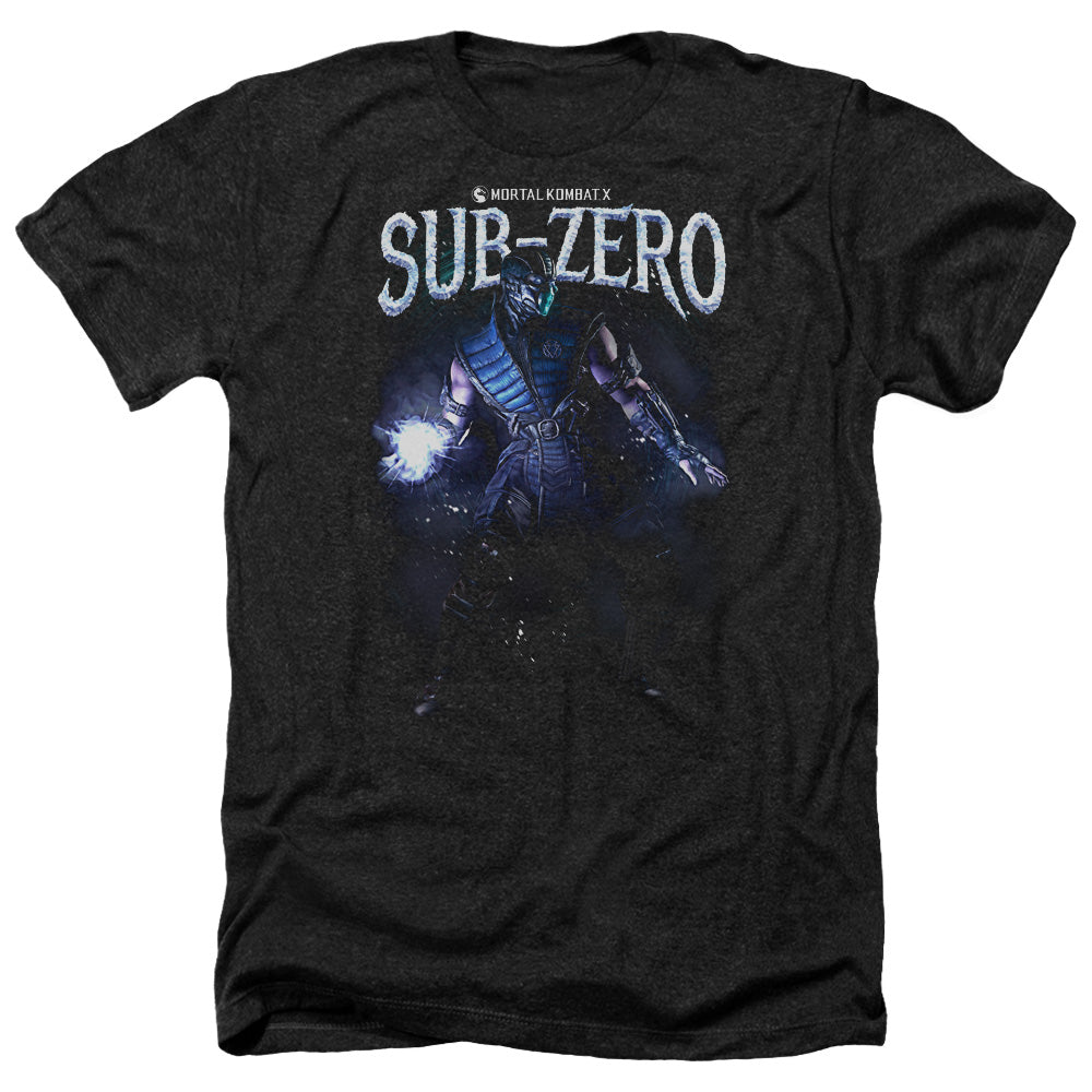 Mortal Kombat Sub-Zero Adult Size Heather Style T-Shirt