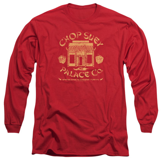 A CHRISTMAS STORY : CHOP SUEY PALACE CO L\S ADULT T SHIRT 18\1 Red 2X