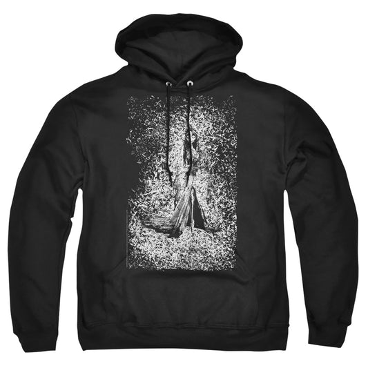 CORPSE BRIDE : BIRD DISSOLVE ADULT PULL OVER HOODIE Black MD