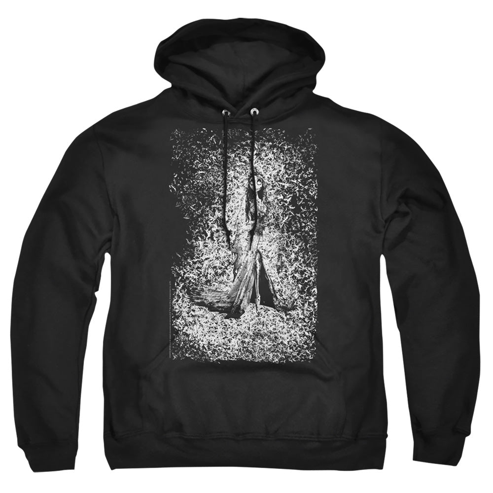CORPSE BRIDE : BIRD DISSOLVE ADULT PULL OVER HOODIE Black MD