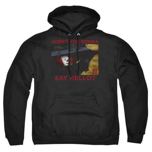 IT 1990 : HELLO ADULT PULL OVER HOODIE Black MD