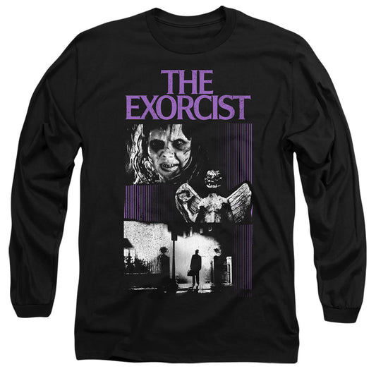 THE EXORCIST : WHAT AN EXCELLENT DAY L\S ADULT T SHIRT 18\1 Black LG