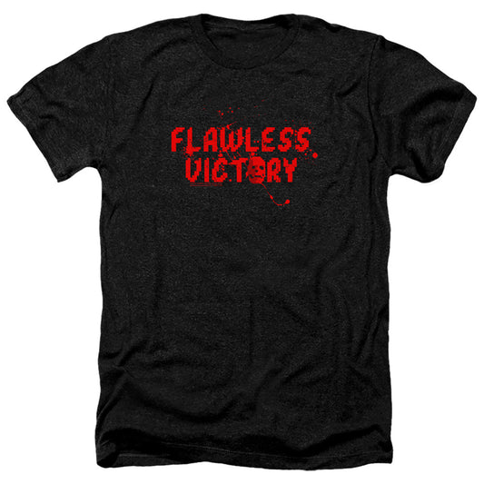 Mortal Kombat Klassic Flawless Victory Adult Size Heather Style T-Shirt