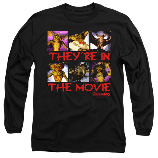 GREMLINS 2 : IN THE MOVIE L\S ADULT T SHIRT 18\1 Black SM