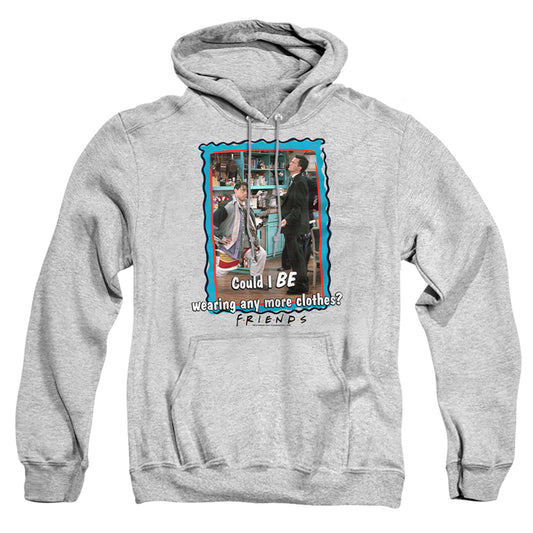 FRIENDS : ANY MORE CLOTHES ADULT PULL OVER HOODIE Athletic Heather 2X