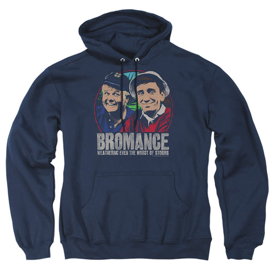 GILLIGAN'S ISLAND : STORMY BROMANCE ADULT PULL OVER HOODIE Navy LG