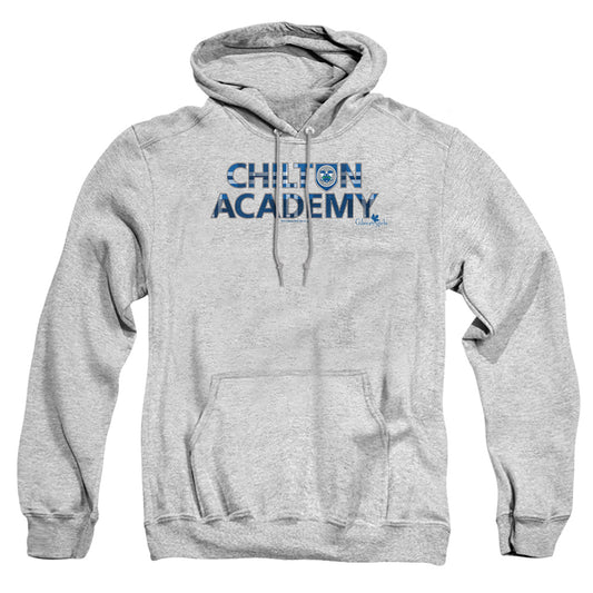 GILMORE GIRLS : CHILTON ACADEMY ADULT PULL OVER HOODIE Athletic Heather 2X