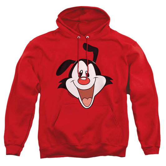 ANIMANIACS : YAKKO HEAD ADULT PULL OVER HOODIE Red MD