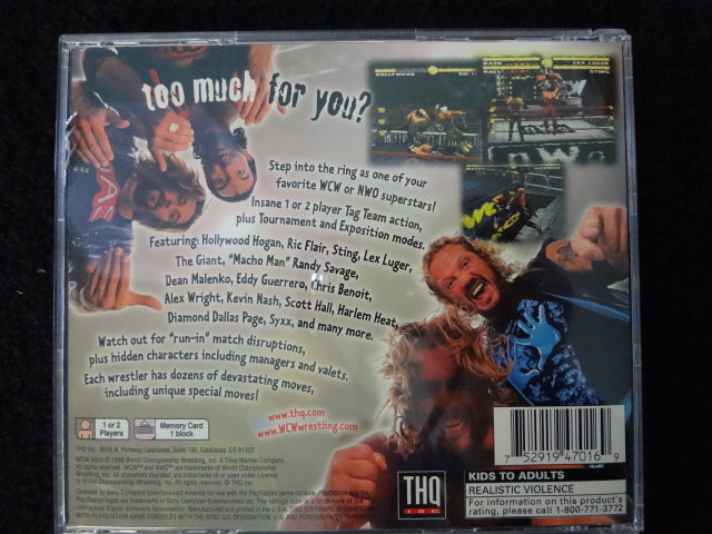 WCW Nitro Sony PlayStation