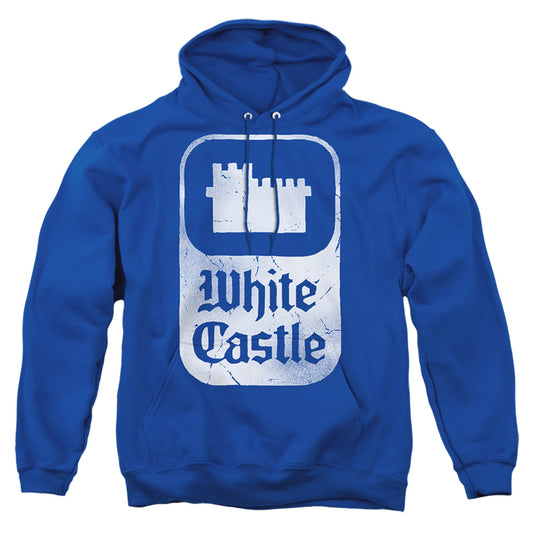 WHITE CASTLE : CLASSIC LOGO ADULT PULL OVER HOODIE Royal Blue 2X