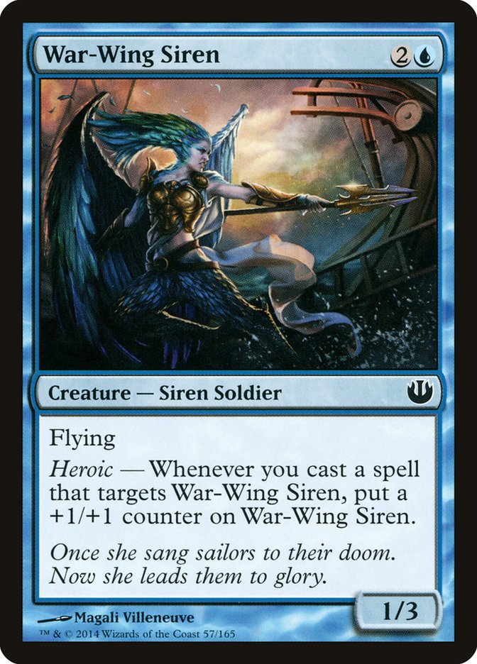 War-Wing Siren Magic The Gathering Journey Into Nyx