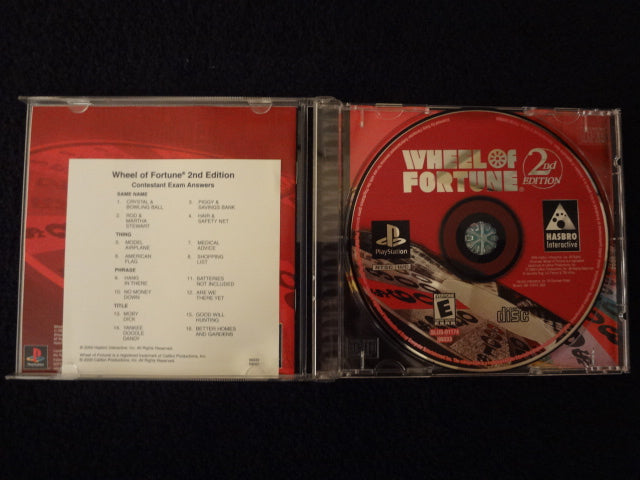 Wheel Of Fortune 2nd Edition Sony PlayStation