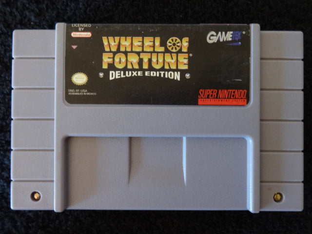 Wheel Of Fortune Deluxe Edition Super Nintendo