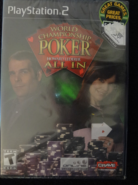 World Championshi Poker All In Sony PlayStation 2