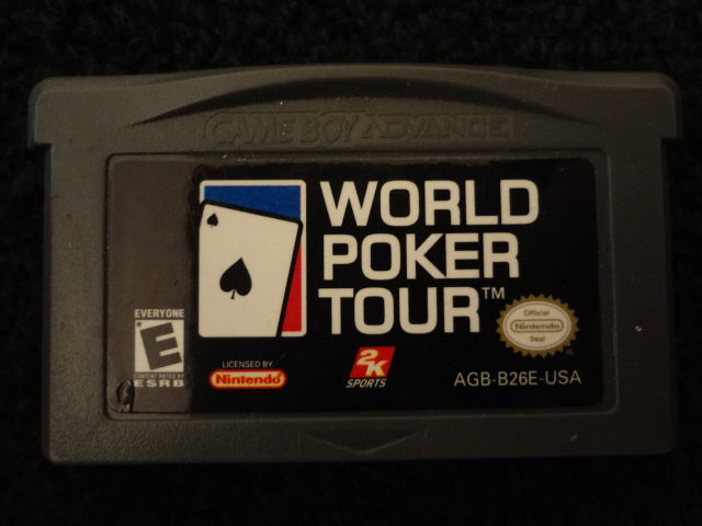 World Poker Tour Nintendo GameBoy Advance