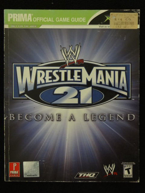 WW Wrestlemania 21 Become A Legend Strategy Guide