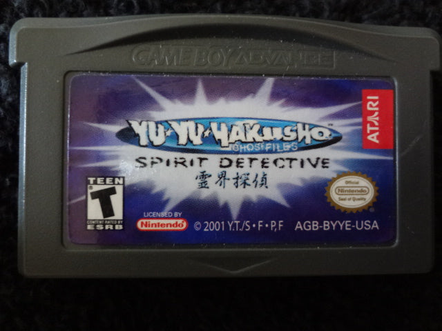 Yu-Yu-Hakusho Spirit Detective Nintendo GameBoy Advance