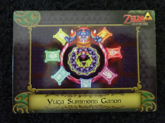 Yuga Summons Ganon Enterplay 2016 Legend Of Zelda Collectable Trading Card Number 90