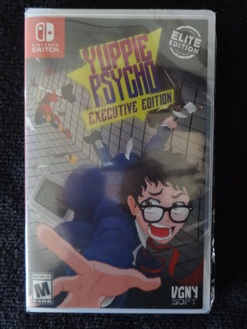 Yuppie Psycho Elite Edition Number 1701 of 5000 Nintendo Switch