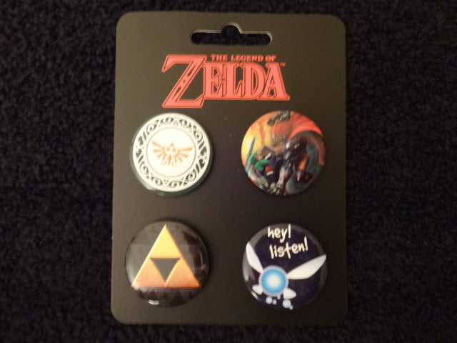 Zelda Button Set