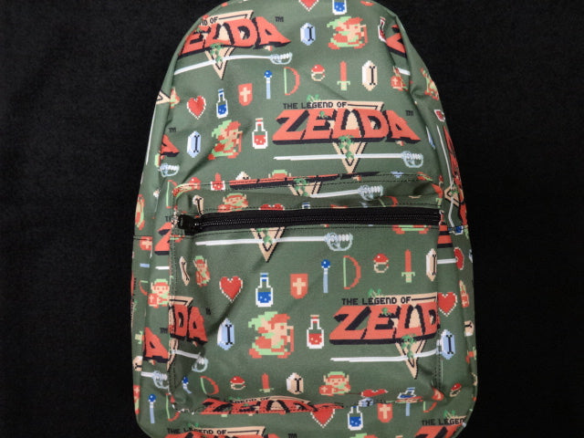 Zelda Icons All Over Back Pack