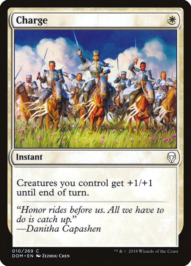 charge magic the gathering dominaria dom-10