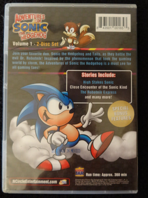 Adventures of Sonic The Hedgehog Volume 1 DVD