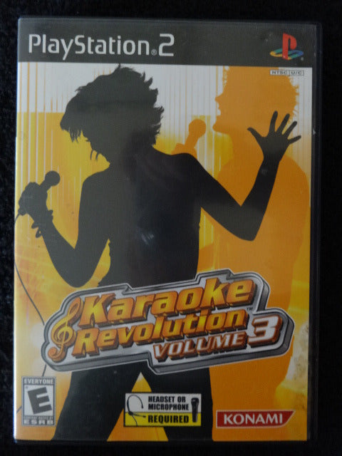 Karaoke Revolution Volume 3 Sony PlayStation 2