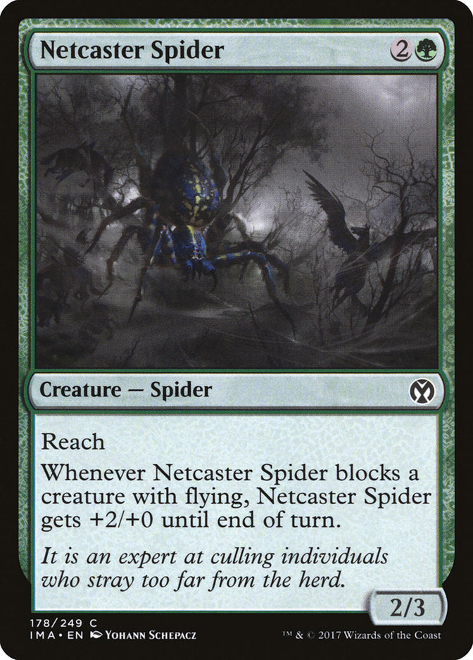netcaster spider magic the gathering iconic masters ima-178