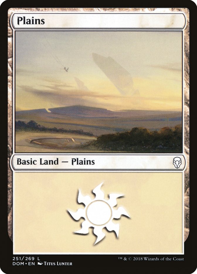 plains magic the gathering dominaria dom-251