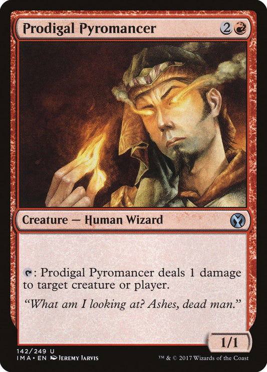 prodigal pyromancer magic the gathering iconic masters ima-142